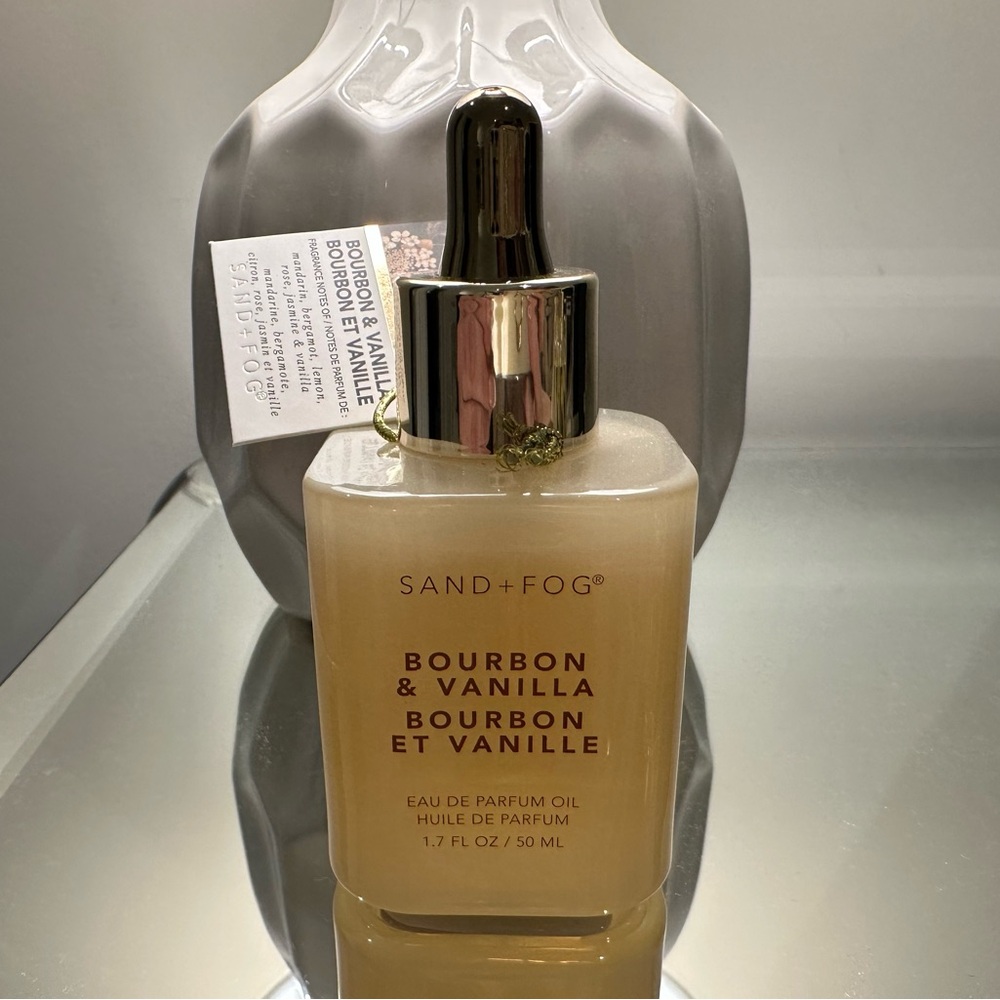 Sand + Fog Bourbon & Vanilla Eau de Parfum Oil NWT 50ml Authentic